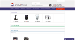 Desktop Screenshot of myworldtronic.com