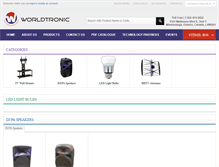 Tablet Screenshot of myworldtronic.com